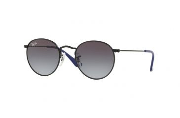 Image of Ray-Ban RJ9547S Prescription Sunglasses, 44mm, Matte Black, RJ9547S-201-8G-44-SV