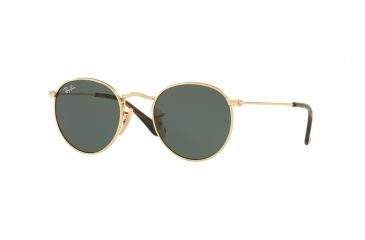 Image of Ray-Ban RJ9547S Prescription Sunglasses, 44mm, Gold, RJ9547S-223-71-44-SV