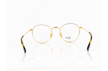 Image of Ray-Ban ROUND METAL RX3447V Eyeglass Frames 2500-50 - Gold Frame