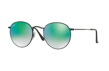 Image of Ray-Ban RB3447 Bifocal Prescription Sunglasses RB3447-002-4J-53 - Lens Diameter 53 mm, Frame Color Shiny Black