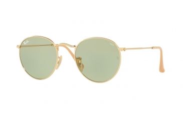 Image of Ray-Ban RB3447 Bifocal Prescription Sunglasses RB3447-90644C-53 - Lens Diameter 53 mm, Frame Color Gold