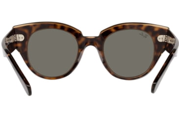 Image of Ray-Ban Roundabout RB2192 Sunglasses, Havana On Transparent Brown, 47, RB2192-1292B1-47