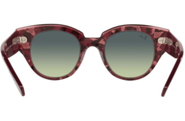 Image of Ray-Ban Roundabout RB2192 Sunglasses, Havana On Transparent Purple, 47, RB2192-1323BH-47