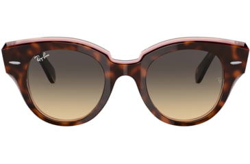 Image of Ray-Ban ROUNDABOUT RB2192F Sunglasses 1324BG-47 - , Brown Gradient Lenses