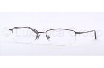 Image of Ray-Ban RX 6122 Eyeglasses Styles - Gunmetal Gray-Green Frame w/Non-Rx 52 mm Diameter Lenses, 2502-5217