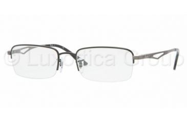 Image of Ray-Ban RX6163 Progressive Eyeglasses Matte Black/Matte Gunmetal Frame / 50 mm Prescription Lenses, 2576-5019