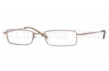 Image of Ray-Ban RX7505 Progressive Eyeglasses - Matte Brown Demo Lens Frame / 49 mm Prescription Lenses, 1077-4918