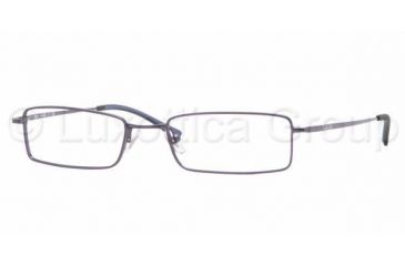 Image of Ray-Ban RX7505 Progressive Eyeglasses - Shiny Dark Blue Demo Lens Frame / 49 mm Prescription Lenses, 1076-4918