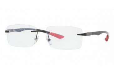 Image of Ray-Ban RX8404 Progressive Eyeglasses - 2509 Silver Frame / 53 mm Prescription Lenses, 2509-5316