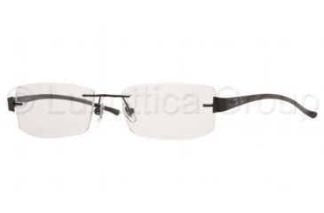 Image of Ray-Ban RX 8583 Eyeglasses Styles - Shiny Black Frame w/Non-Rx 51 mm Diameter Lenses, 1017-5117