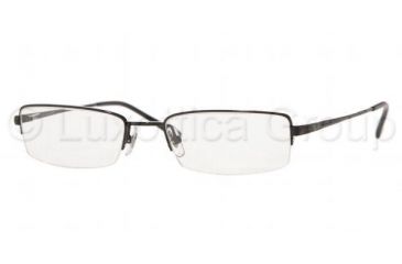 Image of Ray-Ban RX 8603 Eyeglasses Styles - Shiny Black Frame w/Non-Rx 50 mm Diameter Lenses, 1017-5018