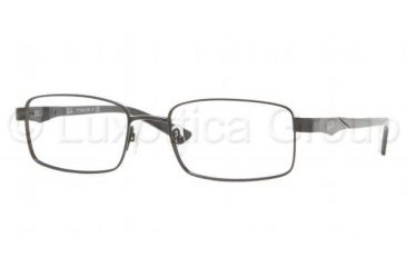 Image of Ray-Ban RX 8615 Eyeglasses Styles - Shiny Black Frame w/Non-Rx 52 mm Diameter Lenses, 1017-5218