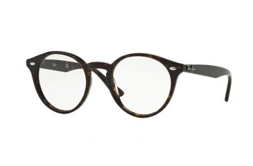 Image of Ray-Ban RX2180V Bifocal Prescription Eyeglasses 2012-49 - Dark Havana Frame