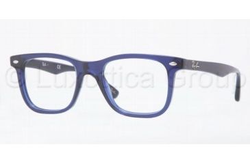 Image of Ray-Ban RX5248 Bifocal Prescription Eyeglasses 2013-4919 - Dark Blue Frame