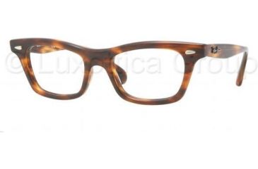 Image of Ray-Ban RX5281 Eyeglass Frames 2144-4919 - Striped Havana Frame