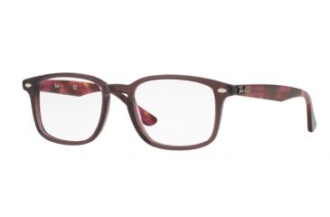 Image of Ray-Ban RX5353 Progressive Prescription Eyeglasses 5628-50 - Opal Brown Frame