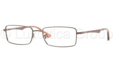 Image of Ray-Ban RX6211 Bifocal Prescription Eyeglasses 2511-5117 - Brown 