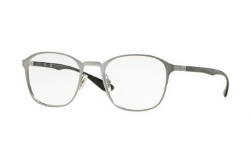 Image of Ray-Ban RX6357 Eyeglass Frames 2553-51 - Brushed Gunmetal Frame