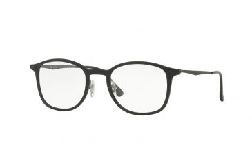 Image of Ray-Ban RX7051 Progressive Prescription Eyeglasses 2077-47 - Matte Black Frame