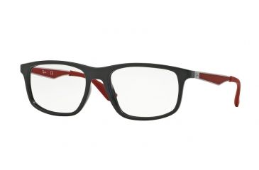Image of Ray-Ban RX7055 Progressive Prescription Eyeglasses 5418-53 - Shiny Grey Frame