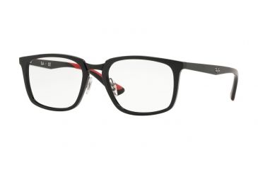 Image of Ray-Ban RX7148 Progressive Prescription Eyeglasses 5795-52 - Black Frame