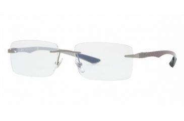 Image of Ray Ban RX8404 #2502 - Gunmetal Top Black Frame, Demo Lens Lenses