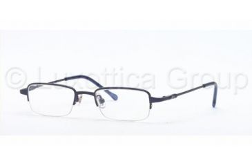 Image of Ray-Ban RY 1002T Eyeglasses Styles - Metallic Blue Frame w/Non-Rx 45 mm Diameter Lenses, 3002-4517