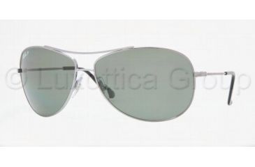 Image of Ray-Ban Bifocal Sunglasses RB3293 with Lined Bi-Focal Rx Prescription Lenses RB3293-004-9A-6313 - Lens Diameter: 63 mm, Frame Color: Gunmetal