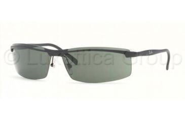 Image of Ray-Ban Sunglasses RB3296 006/71-6710 - Matte Black Green