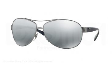 Image of Ray-Ban Sunglasses RB3386 029/88-63 - Matte Gunmetal Frame, Grey Mirror Silver Gradient Lenses