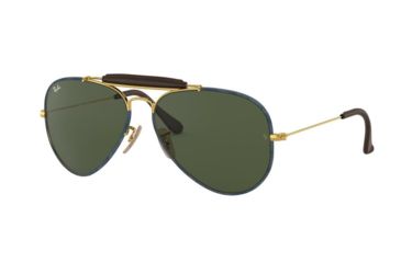 Image of Ray-Ban Sunglasses RB3422Q 919431-58 - , Green Lenses