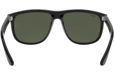 Image of Ray-Ban Sunglasses RB4147 601/58-6000 - Black Frame, Crystal Green Lenses