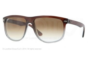 Image of Ray-Ban Sunglasses RB4147 824/51-60 - Brown Gradient On Gray Transp. Frame, Crystal Brown Gradient Lenses