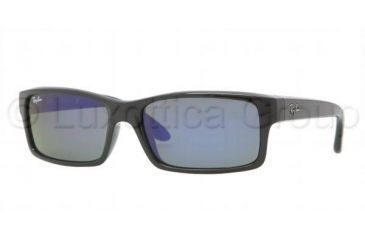 Image of Ray-Ban Bifocal Sunglasses RB4151 with Lined Bi-Focal Rx Prescription Lenses RB4151-601-68-5917 - Lens Diameter 59 mm, Frame Color Black Crystal Green