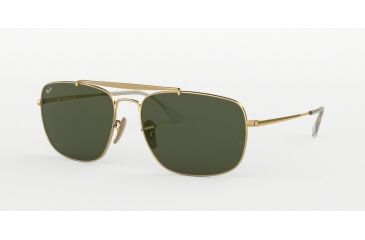 Image of Ray-Ban THE COLONEL RB3560 Bifocal Prescription Sunglasses, 61mm, Gold, RB3560-001-61-BI