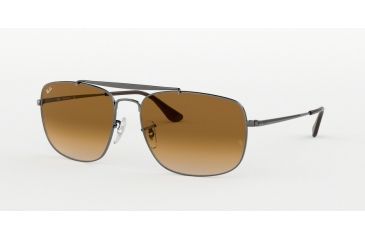 Image of Ray-Ban THE COLONEL RB3560 Bifocal Prescription Sunglasses, 61mm, Gunmetal, RB3560-004-51-61-BI