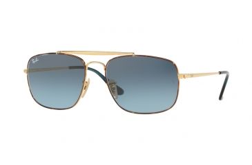 Image of Ray-Ban THE COLONEL RB3560 Bifocal Prescription Sunglasses, 61mm, Havana, RB3560-91023M-61-BI