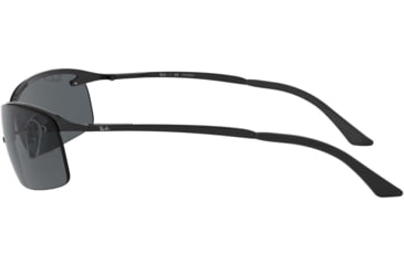 Image of Ray-Ban Top Bar Sunglasses RB3183 002/81-63 - Black Frame, Polar Grey Lenses