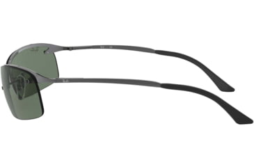 Image of Ray-Ban Top Bar Sunglasses RB3183 004-71-6315 - Gunmetal Frame / Green Lenses
