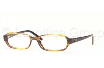 Image of Ray-Ban RX5084 Single Vision Prescription Eyewear 2193-5115 - Dark Havana 