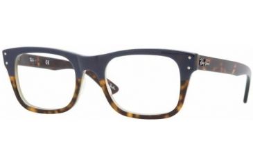Image of Ray-Ban Vista RX5227 Eyeglass Frames 5029 -5220 - Blue Grad Havana/Yel G 