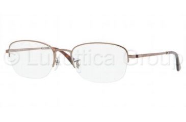 Image of Ray-Ban RX6206 Progressive Prescription Eyeglasses 2531-5019 - Light Brown 