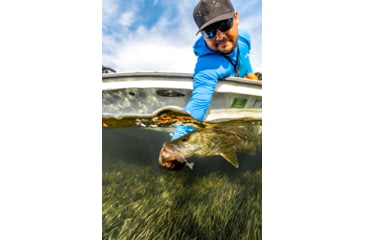 Image of Redfin Polarized Sanibel Sunglasses, Black Tortoise Frame, Atlantic Blue Polarized Lens, One Size, 1406