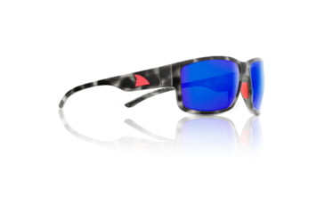 Image of Redfin Polarized Sanibel Sunglasses, Black Tortoise Frame, Atlantic Blue Polarized Lens, One Size, 1406