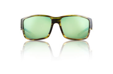 Image of Redfin Polarized Sanibel Sunglasses, Driftwood Frame, Seagrass Polarized Lens, One Size, 1409