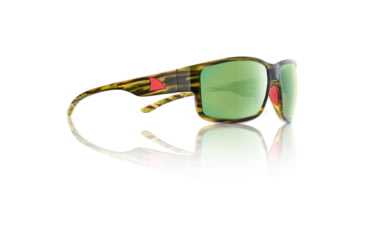 Image of Redfin Polarized Sanibel Sunglasses, Driftwood Frame, Seagrass Polarized Lens, One Size, 1409