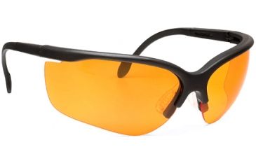 Image of Remington T-71 Safety Glasses, Black Frame, Amber Lens 40C 