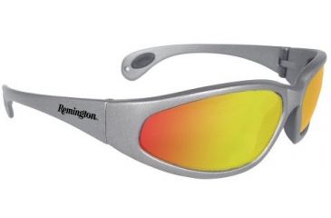 Image of Remington Shooting Glasses, Silver Frame, Yellow Mirror T70-65