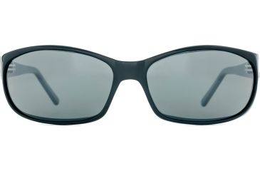 Image of Reptile Sun Brady Sunglasses, Black Frame, Titanium Black/Glass Lens, Polarized, BRABBL