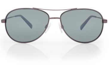 Image of Reptile Sun Madagascar Sunglasses, Dark Gray Frame, Titanium Black/Poly Lens, Polarized, MADBDG